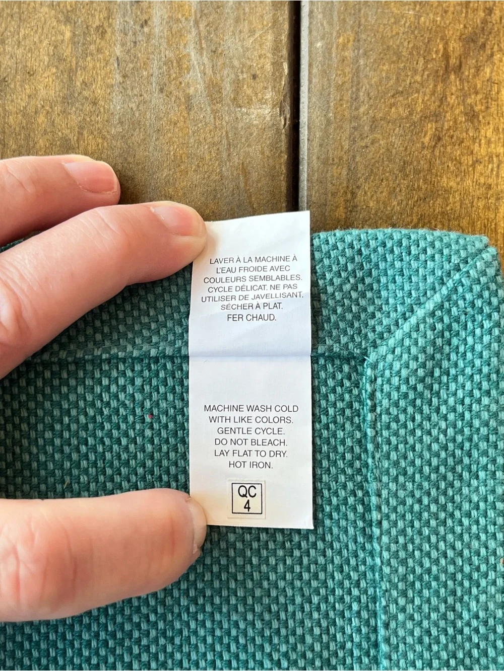 2 Pier 1 Teal Waffle-Weave Cotton Placemats NWT Boho Cottagecore Farmhouse